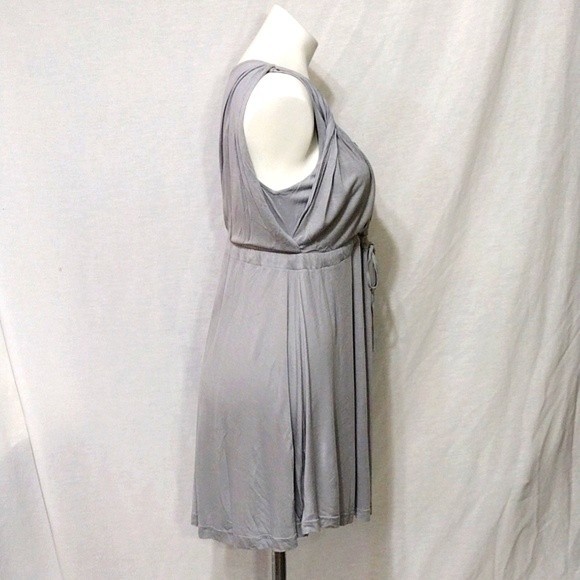 NWT BCBGMAXAZRIA Beaded Tunic Tank Top Mid-Thigh Casual Summer Dress Large - Picture 5 of 8